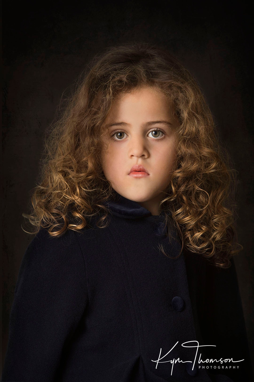 Moody dramatic man portrait studio
