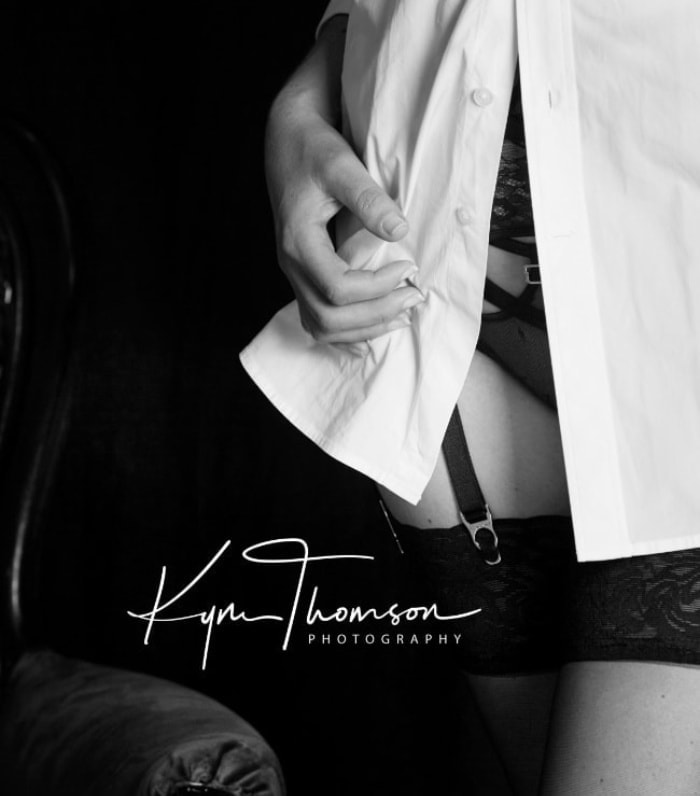 Boudoir Portraits photography by Kym Thomson