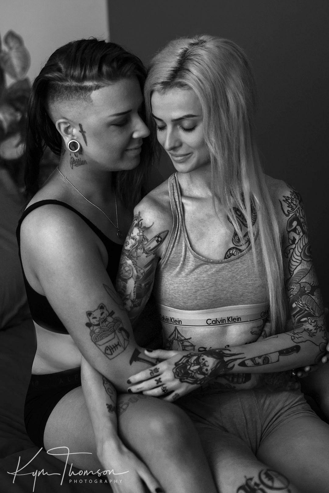 In-Home Couples Sessions photography by Kym Thomson